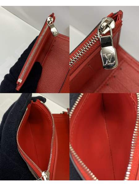 LV×Supreme チェーンウォレット RED M67755 開封品 ルイ ヴィトン LOUIS VUITTON シュプリーム エピ 財布 コンパクトウォレット [値下]