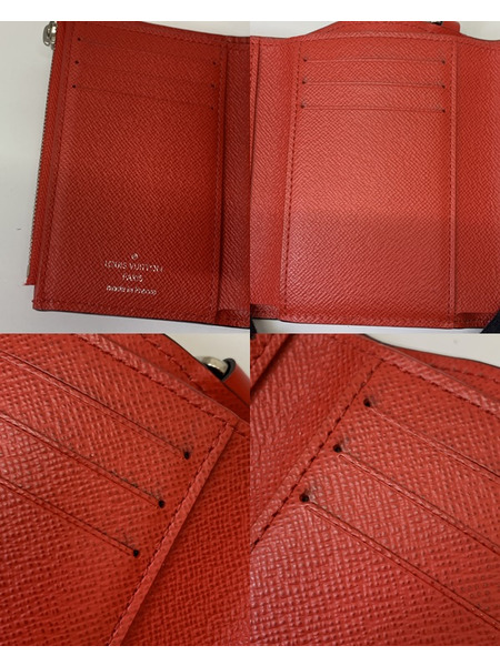 LV×Supreme チェーンウォレット RED M67755 開封品 ルイ ヴィトン LOUIS VUITTON シュプリーム エピ 財布 コンパクトウォレット [値下]