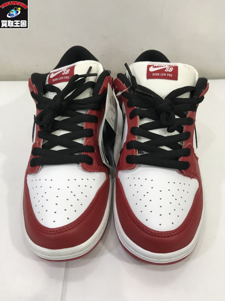 NIKE SB/DUNK LOW PRO J-PACK CHICAGO/BQ6817-600/27.5cm/ナイキ/赤/スニーカー/タグ付[値下]