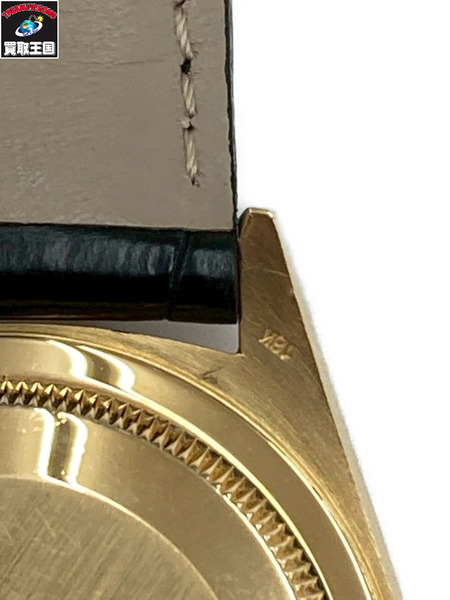 ROLEX DAY DATE ロレックス デイデイト 18348A E番 YG 革ベルト メンズAT 18金 イエローゴールド [値下]