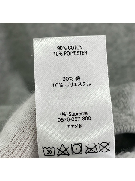 Supreme Small Box Zip Up Sweatshirt ジップパーカー M グレー