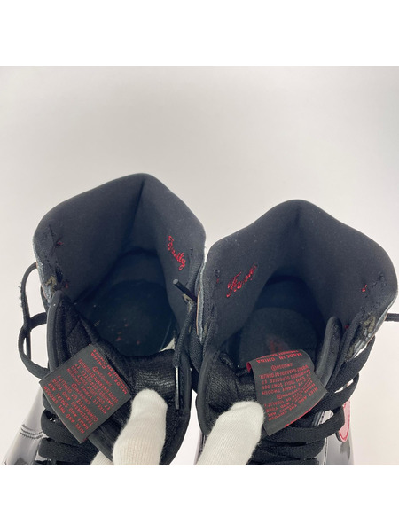 NIKE スニーカー Air Jordan 1 HighPatent Bred パテントブレッド