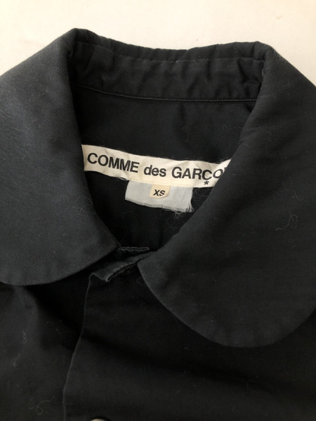 COMME des GARCONS AD2019 ラウンドカラーシャツ XS[値下]
