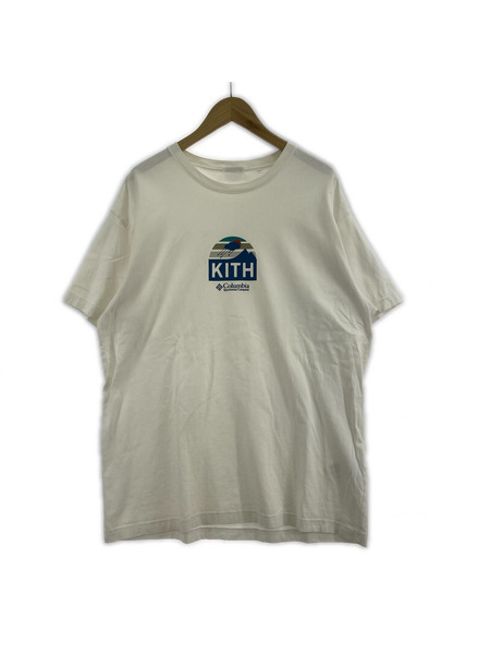 KITH 半袖Tシャツ・カットソー ×Columbia/Lサイズ
