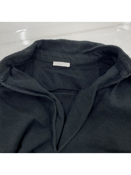 Blanc YM 長袖シャツ Skipper Shirt M ブラック