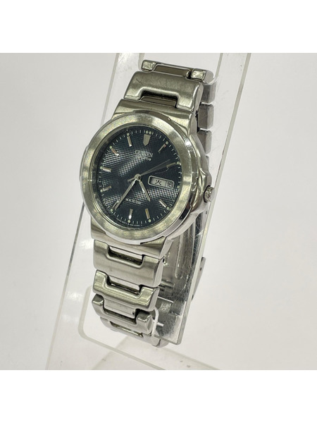 CITIZEN メンズ時計 ECO-DRIVE ソーラー腕時計 文字盤黒