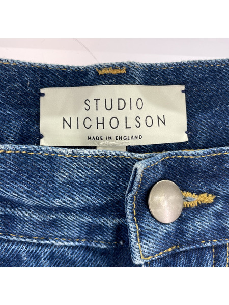 STUDIO NICHOLSON デニム・ジーンズ PAOLO SNM-DENIM VOLUME PANT (S)