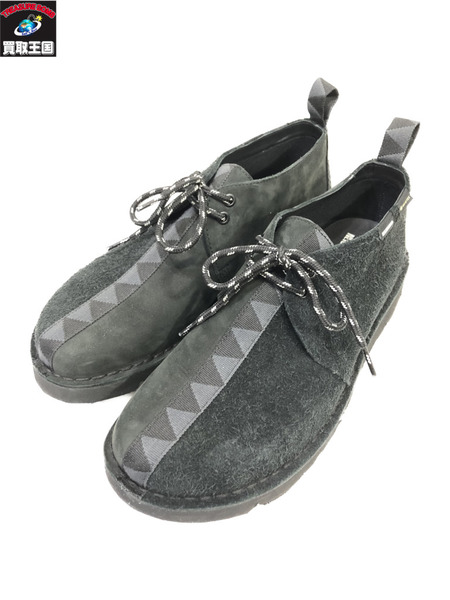 NEIGHBORHOOD×Clarks Desert Trek GTX 29cm/黒/ブラック