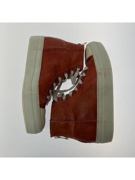 incarnation HORSE LEATHER HI CUT SNEAKER LINED 40