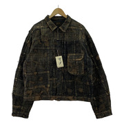 KAPITAL 25SS BLACK TEA-CORE BORO SPRING 1ST JKT 襤褸