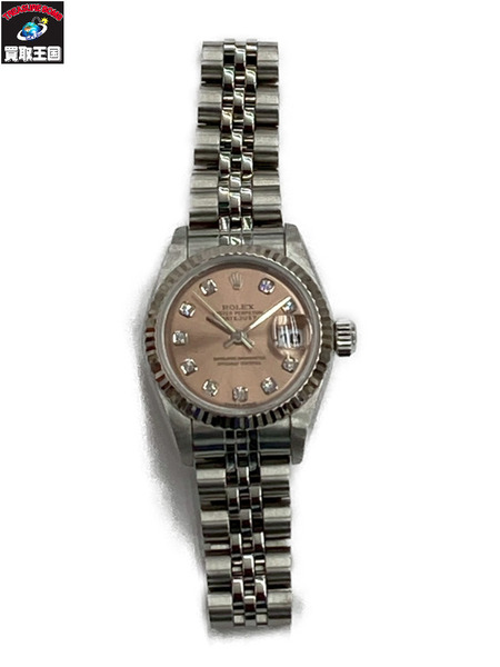 ROLEX DATE JUST ロレックス デイトジャスト 79174G Y番 OH 仕上げ済み レディースAT 自動巻き ステンレススチール 18金 ホワイトゴールド