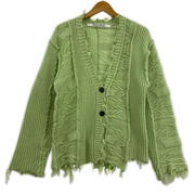 PERVERZE カーディガン 黄緑