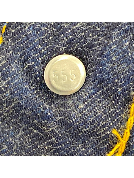 Levi's デニム・ジーンズ 98年製 201XX 刻印555 USA製 濃紺