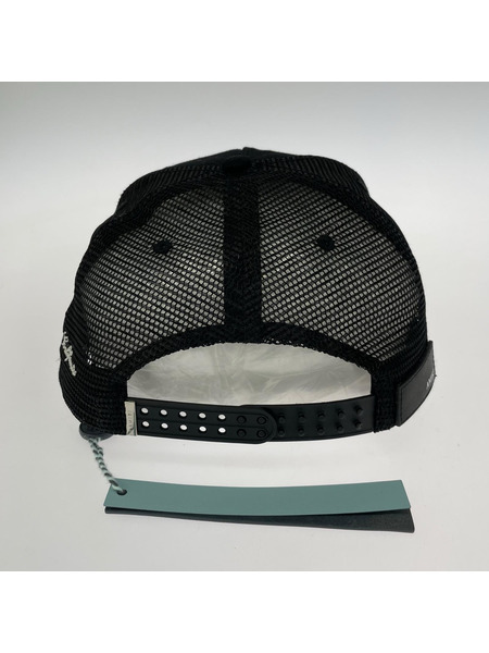 AMIRI 25AW MA CREST TRUCKER HAT メッシュキャップ 黒 AMHATR1037