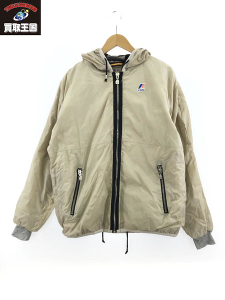 OLD・VINTAGE K・WAY ナイロンジャケット ベージュ 