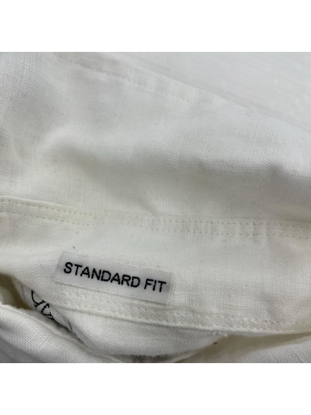 INDIVIDUALIZED SHIRTS 長袖シャツ リネンシャツ 白