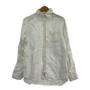 INDIVIDUALIZED SHIRTS 長袖シャツ リネンシャツ 白