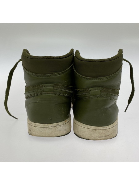 NIKE　Air Jordan 1 Retro High Olive Canvas　(28.0)[値下]