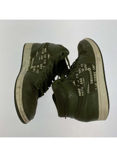 NIKE　Air Jordan 1 Retro High Olive Canvas　(28.0)[値下]