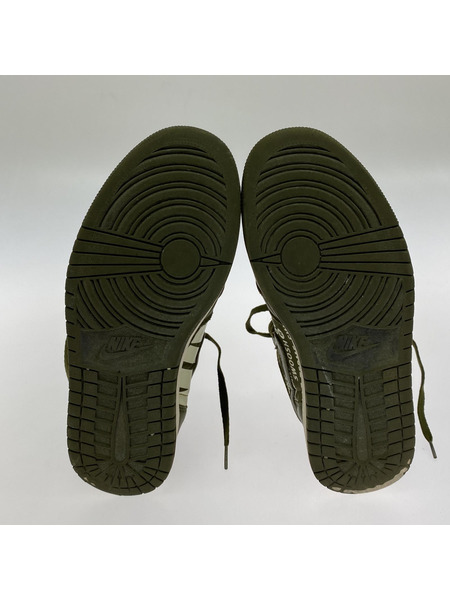 NIKE　Air Jordan 1 Retro High Olive Canvas　(28.0)[値下]