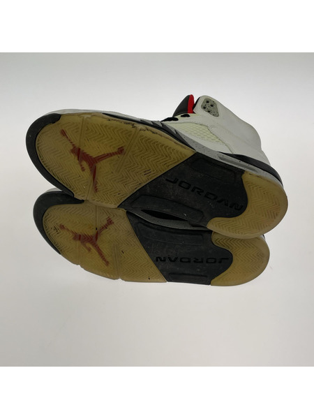 NIKE スニーカー AIR JORDAN 5 RETRO WHITE CET136027-104 29cm