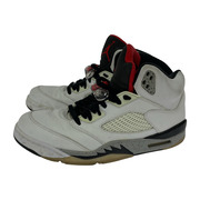 NIKE スニーカー AIR JORDAN 5 RETRO WHITE CET136027-104 29cm