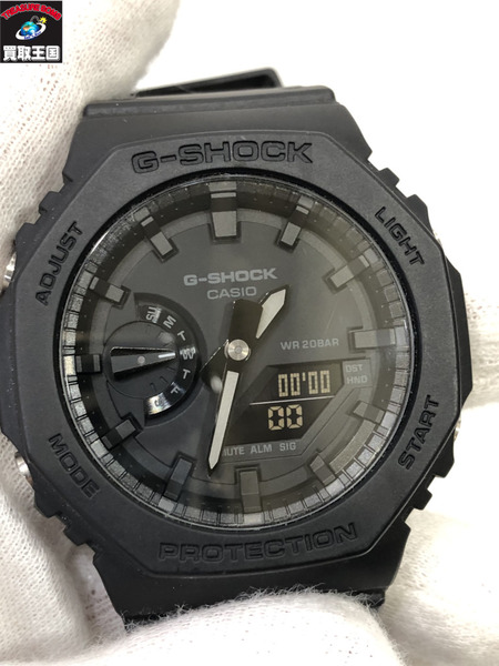 G-SHOCK/QZ/腕時計/GA-2100/BLK/黒/ジーショック