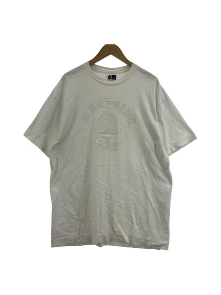 A BATHING APE/プリントTee/WHT/XL[値下]