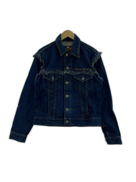 Harley-Davidson デニムジャケット フリンジデニムジャケット M