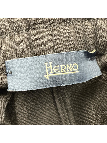 HERNO ナイロンスウェットパンツ M ブラック PT000126U 50017 9300