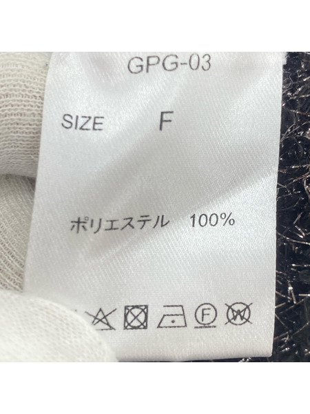 ニット・セーター Gypsohila Glitter Knit Vest 黒