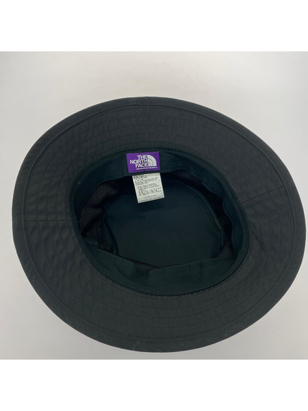 THE NORTH FACE ハット パープル レーベル 黒