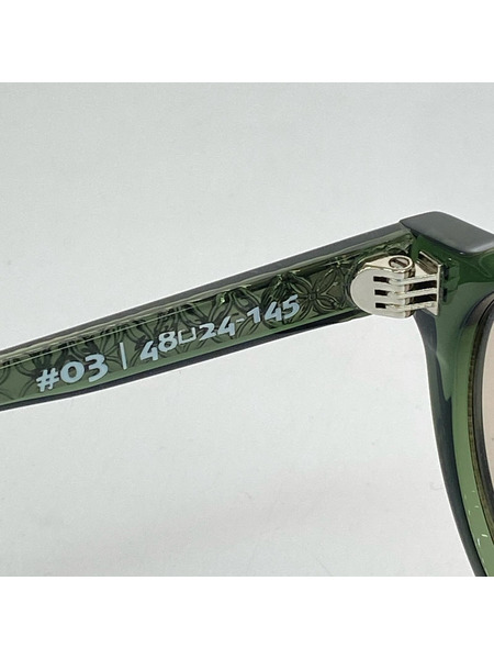 ソノ他 own サングラス ＃03 green