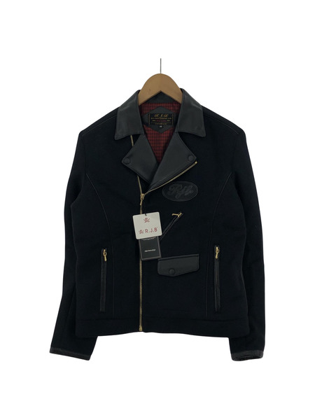 THE FLAT HEAD R.J.B レザーダブルライダース (38) 黒[値下]