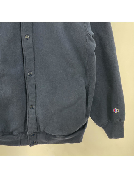 Champion ブルゾン・ジャンパー 90s リバースウィーブ スタジャン 紺 XL[値下]