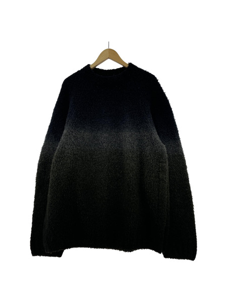Sacai ニット・セーター 22AW Tie Dye Knit Pullover ブラック系