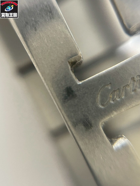 カルティエ/サントスカルベ/W20011C4/電池交換・仕上げ メンズQZ