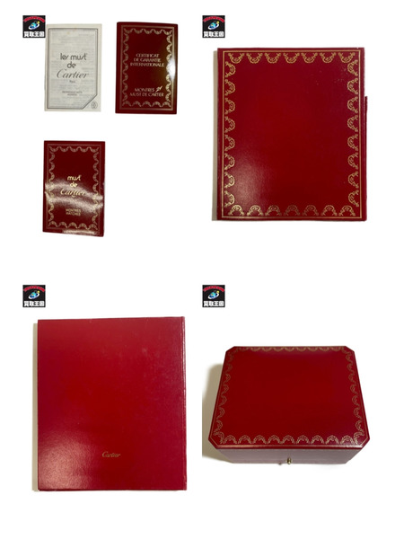 カルティエ/サントスカルベ/W20011C4/電池交換・仕上げ メンズQZ