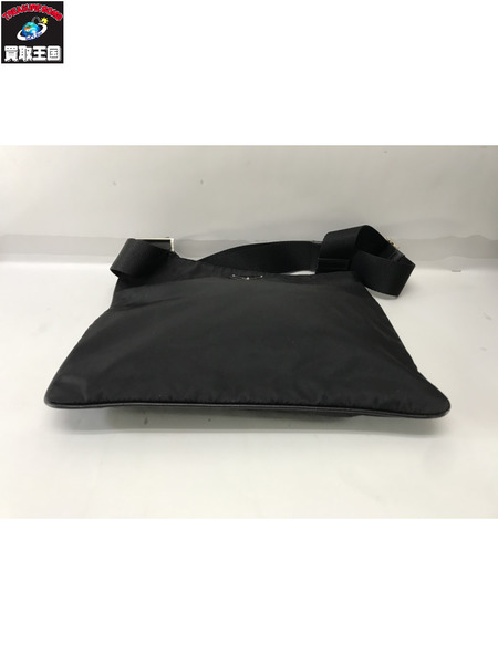 PRADA ショルダーバッグ ナイロン 黒 スクエア