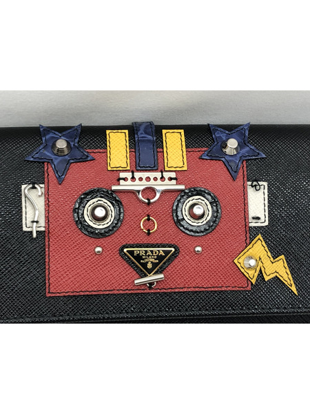 長財布 ロボットサフィアーノ 長財布 ブラック