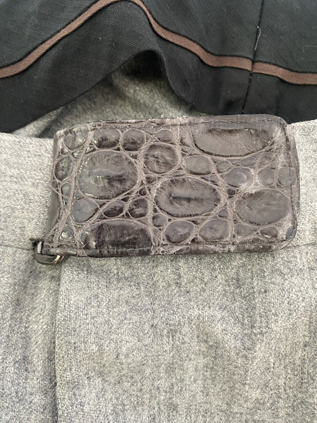 HERMES ウールパンツ グレー 42｜商品番号：2200006132400 - 買取王国