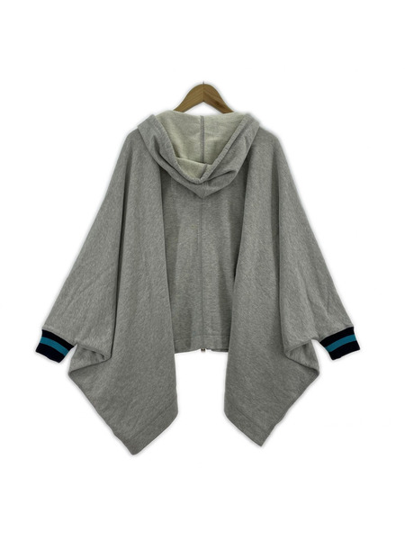 DIESEL パーカー(ジップアップ) ジップアップ パーカー グレー