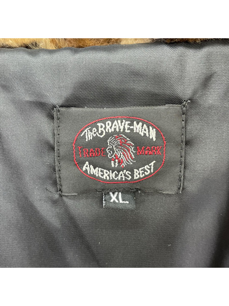 ジャケット THE BRAVE-MAN × BETTY BOOP レオパード