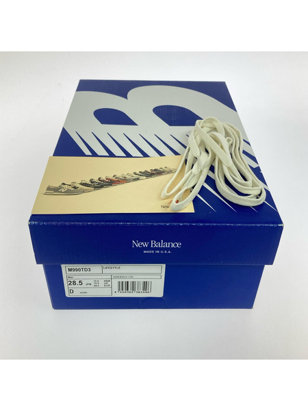 NEW BALANCE スニーカー m990td3 28.5cm