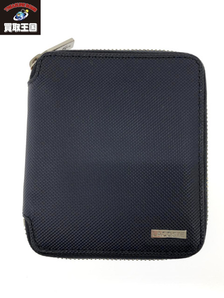 LACOSTE 二つ折り財布 紺[値下]