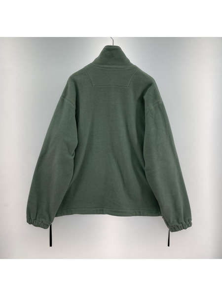 YOKE 22AW FLEECE PULLOVER SHIRT グリーン (3)[値下]