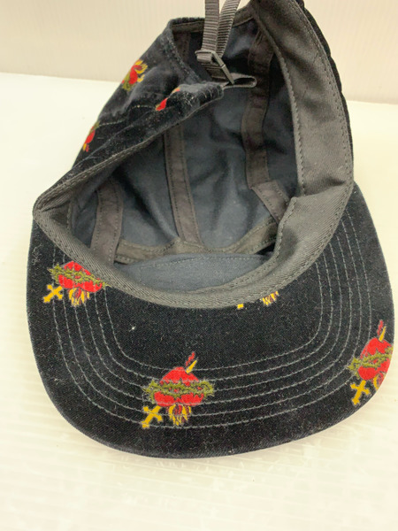 Supreme キャップ 17AW Sacred Hearts Camp Cap BLK
