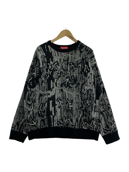Supreme ニット・セーター Trebark Camo Sweater XL