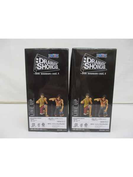 プライズ ワンピース dramatic showcase エース&ルフィー[値下]