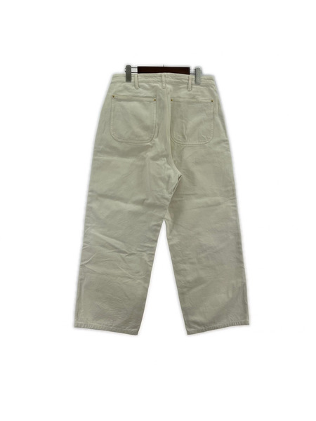 HERILL Duck painter pants ダブルニーパンツ 2 白 20-030-HL-8080-3